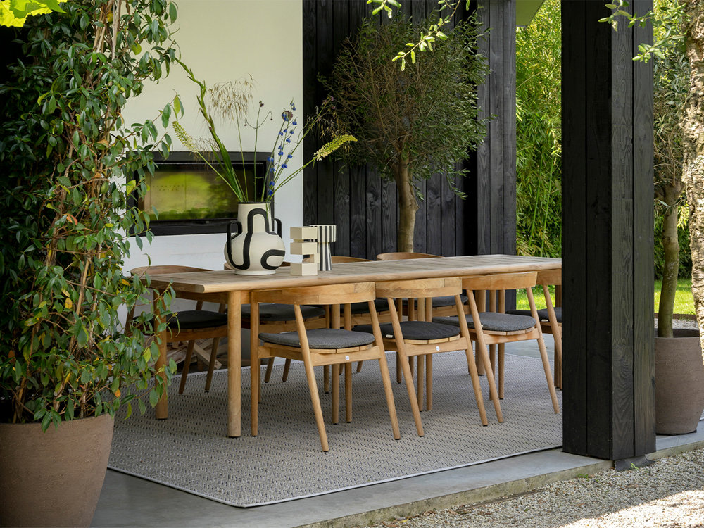 inrichten terras