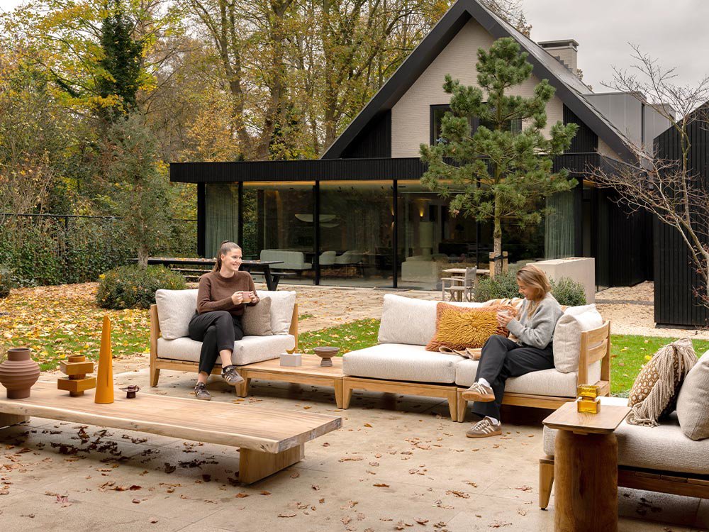 houten loungeset TIJN