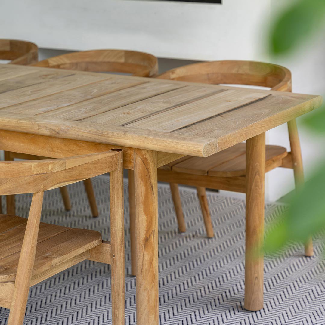 8-persoon tafel tuin teakhout