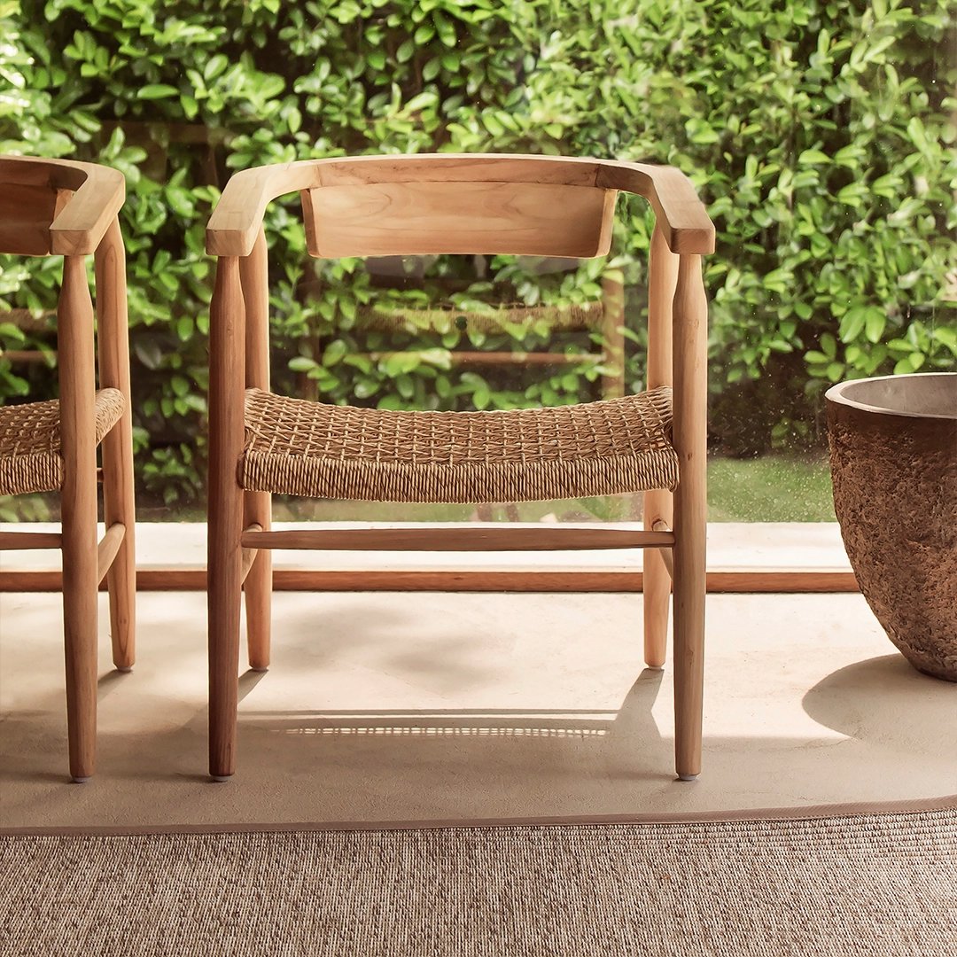 luxe eetkamerstoelen buiten