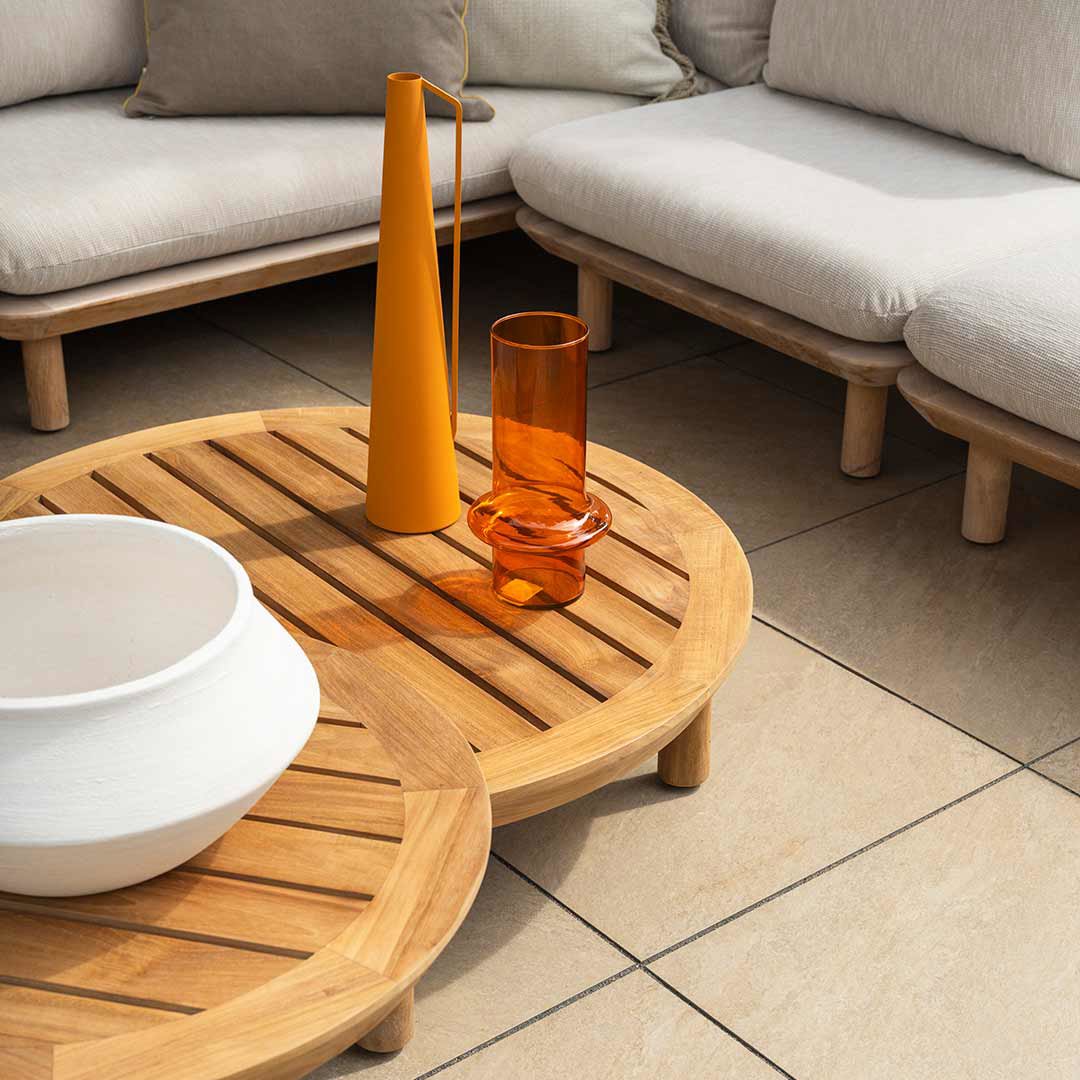 Luxe salontafel rond