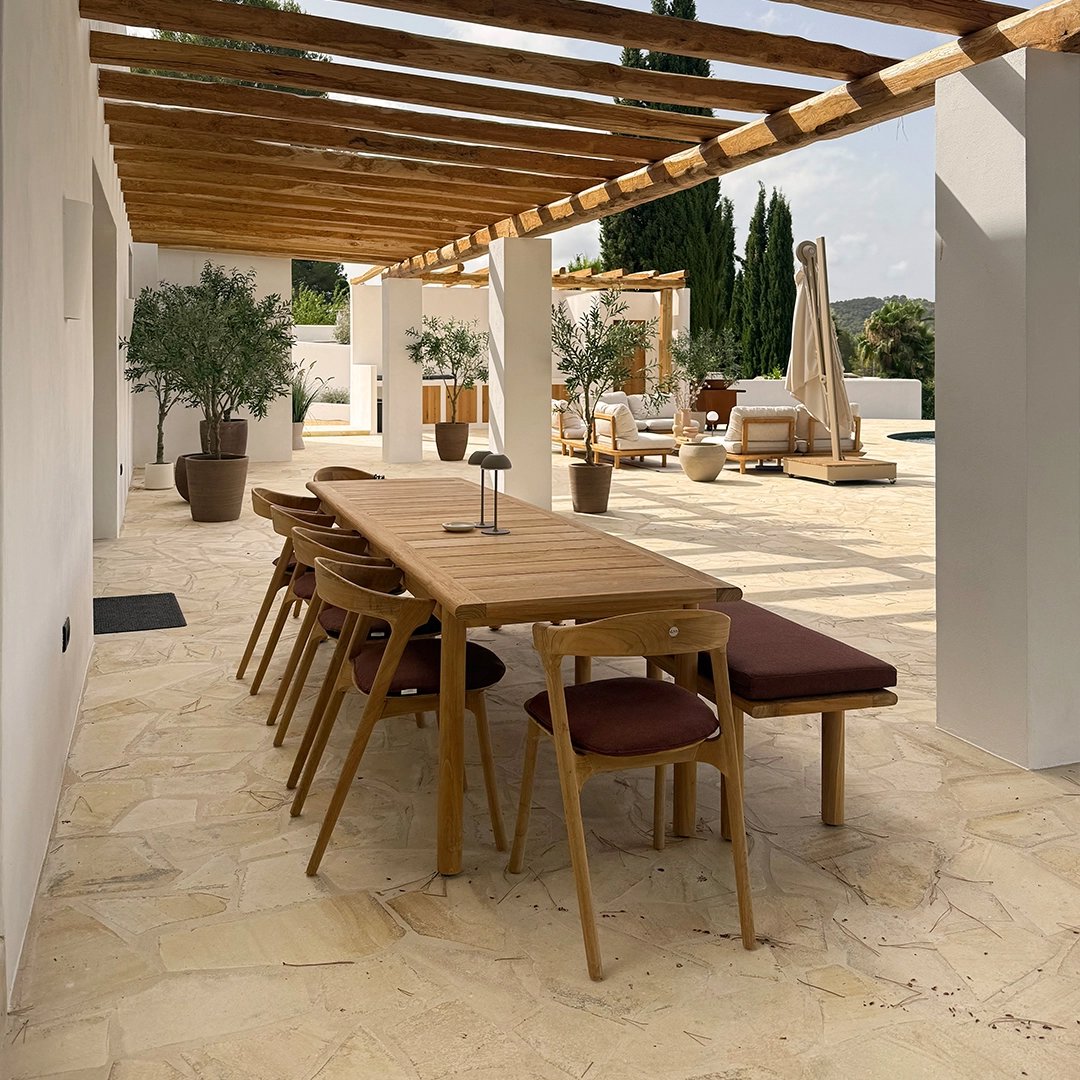 luxe tuinstoel teakhout