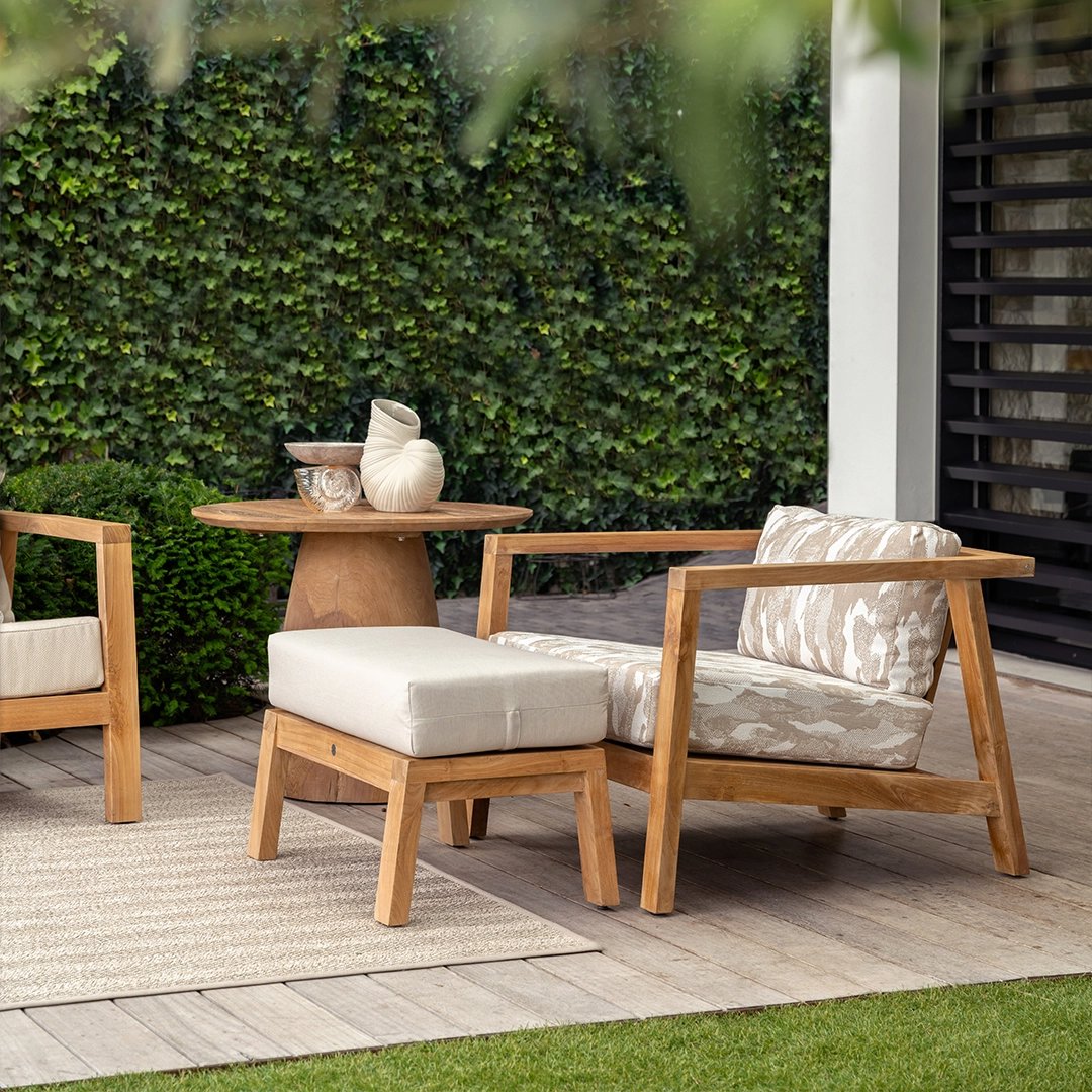 tuin ligstoel hout
