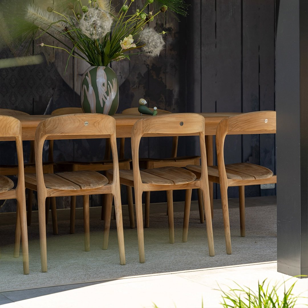 teak tuinstoel lichtgewicht