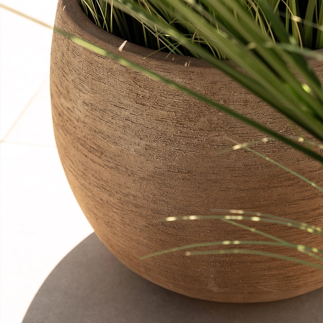 luxe bloempot terracotta