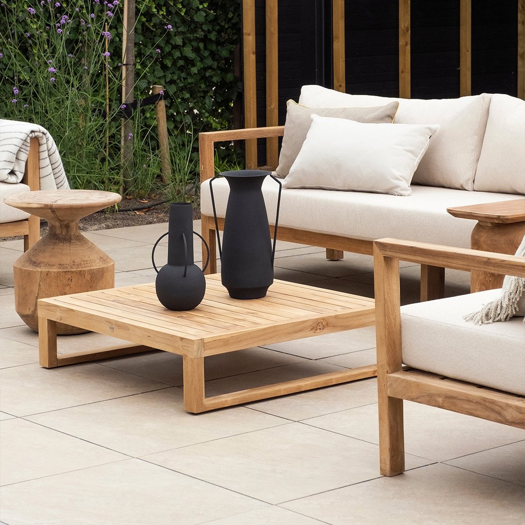 teakhouten salontafel tuin